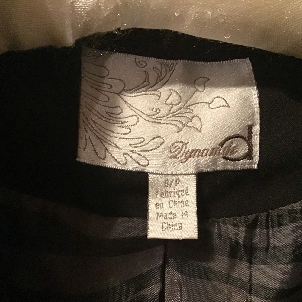 Dynamite Two Button Tailored Partially Lined Blac… - image 7